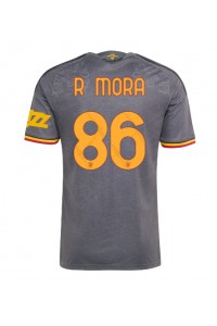 AS Roma Rodrigo Mora #86 Fotballdrakt Tredje Klær 2026-27 Korte ermer